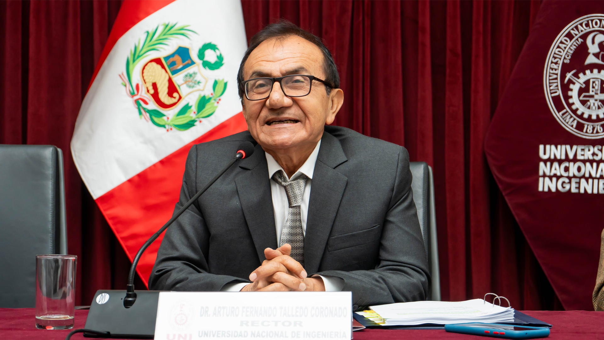 Rector de la UNI aclara legalidad de su elección y garantiza normalidad académica