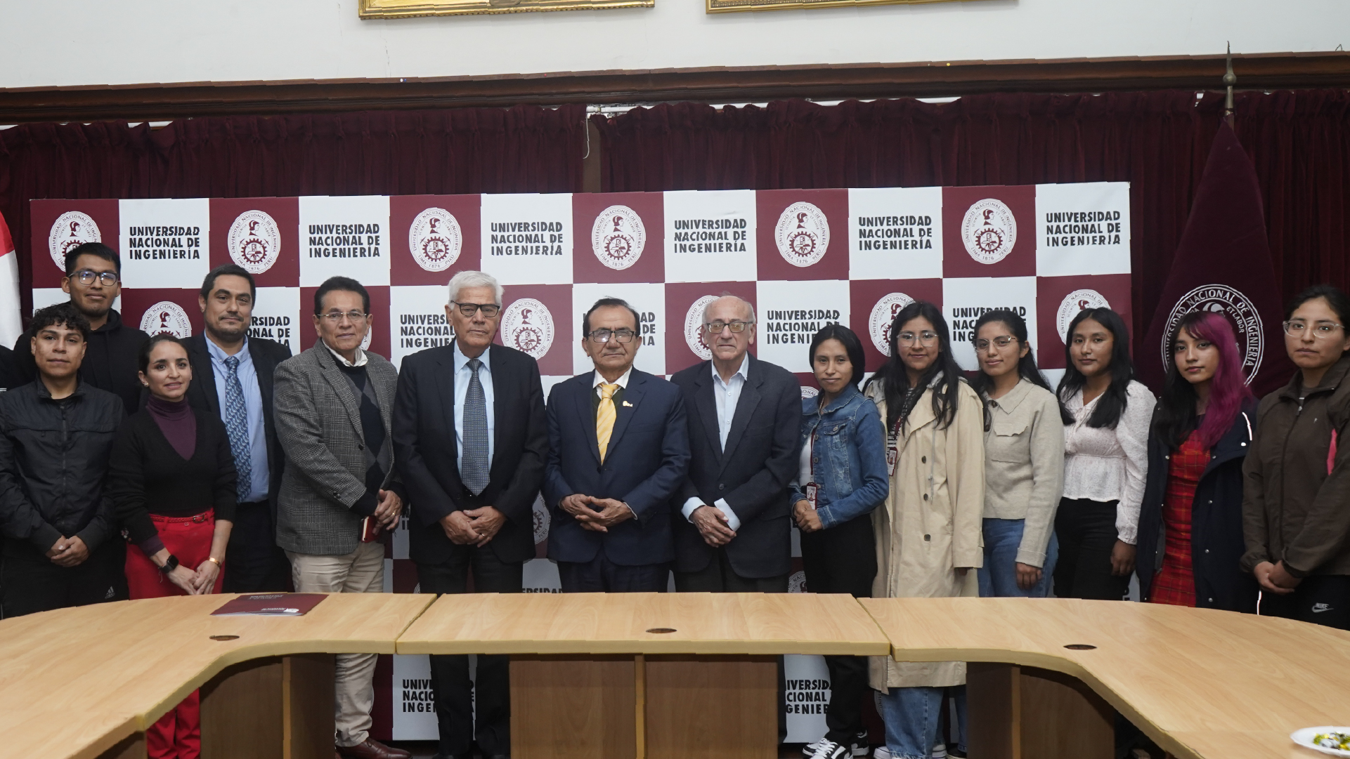 Ceremonia de despedida a estudiantes del programa de movilidad académica 2025-1